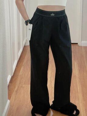 ALO Women's Wide-Leg Casual Pants